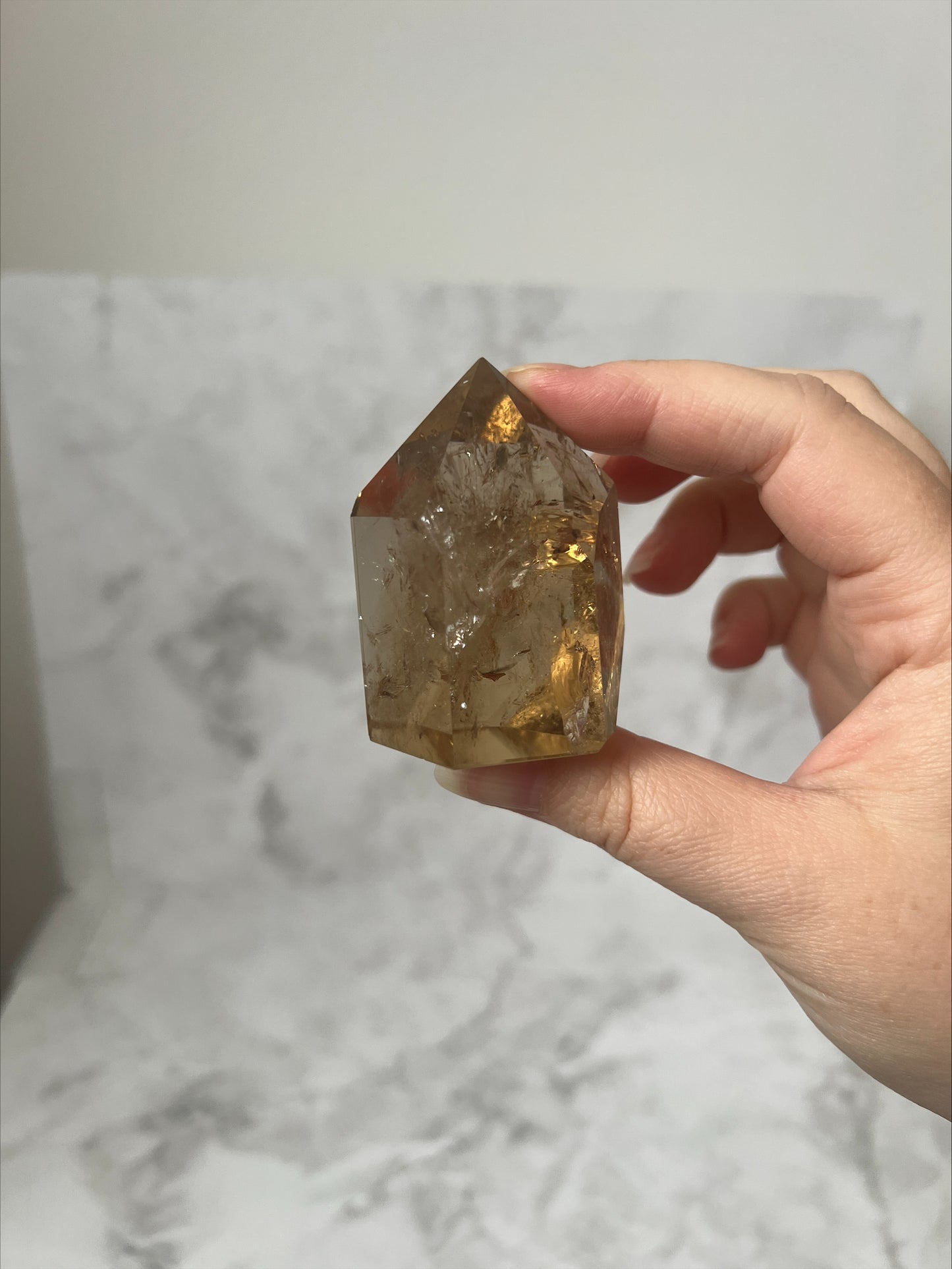 Brazilian Citrine Towers