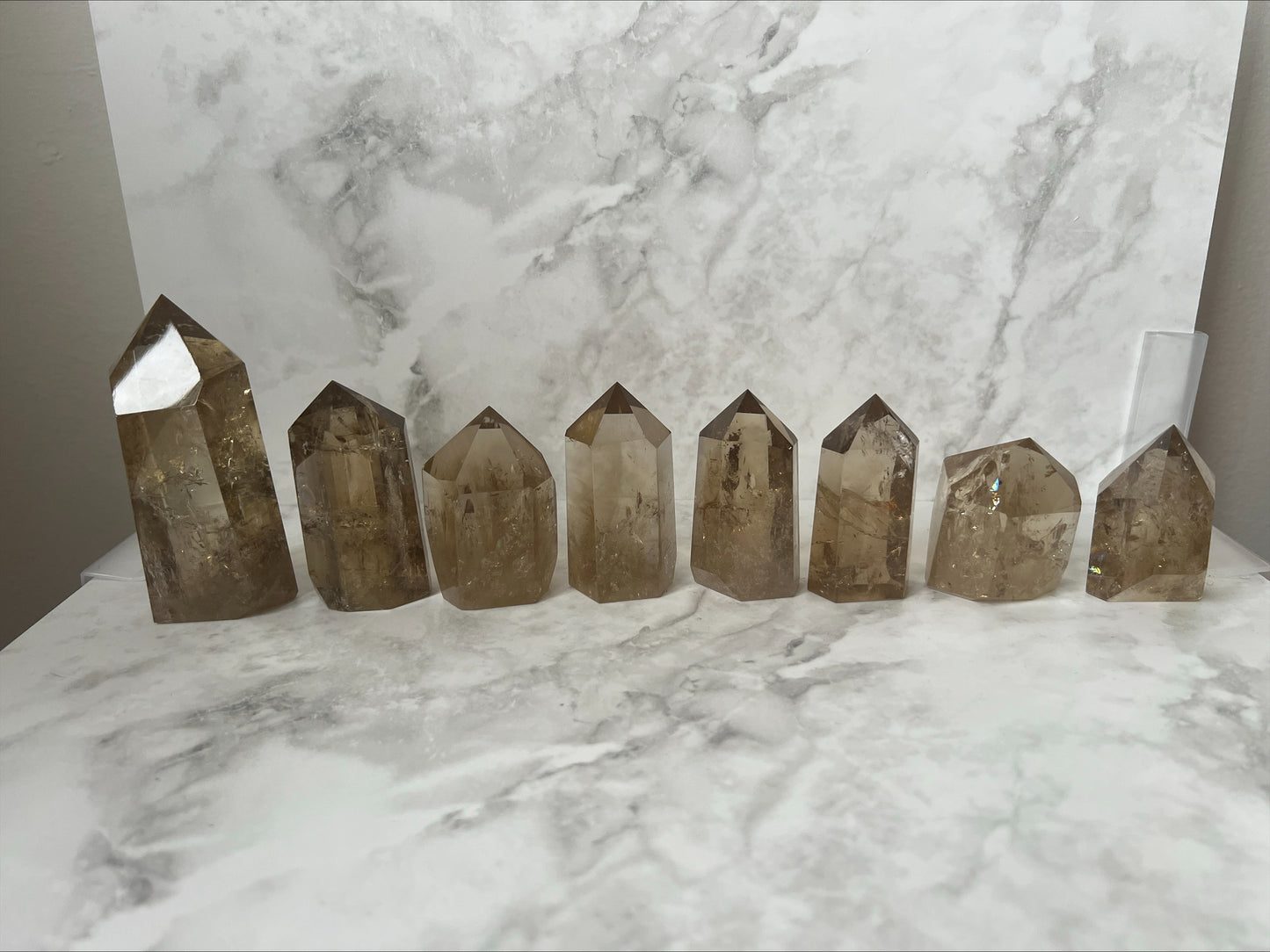 Brazilian Citrine Towers