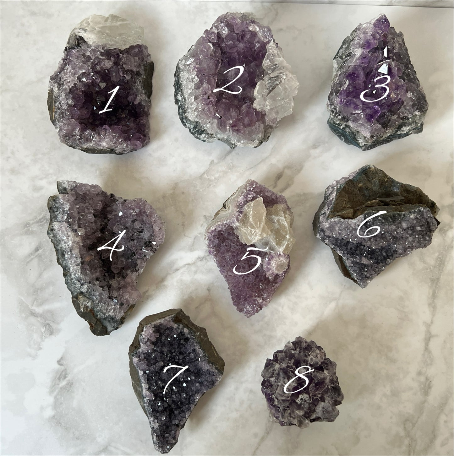 Uruguayan Amethyst Clusters