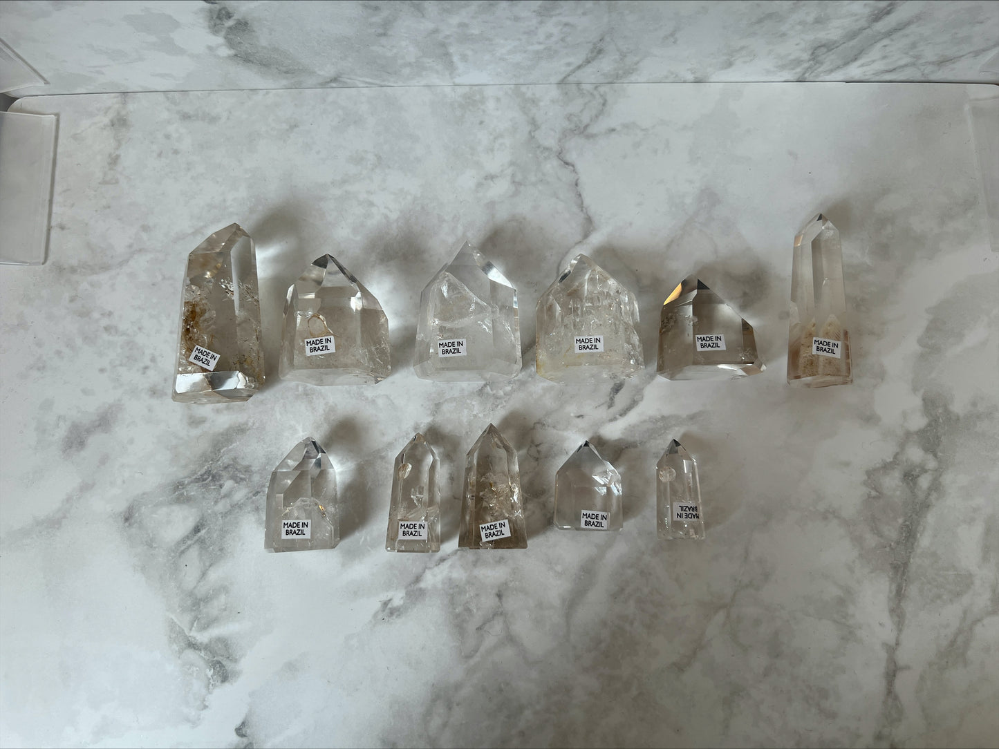 Brazilian Manifestation Quartz Points