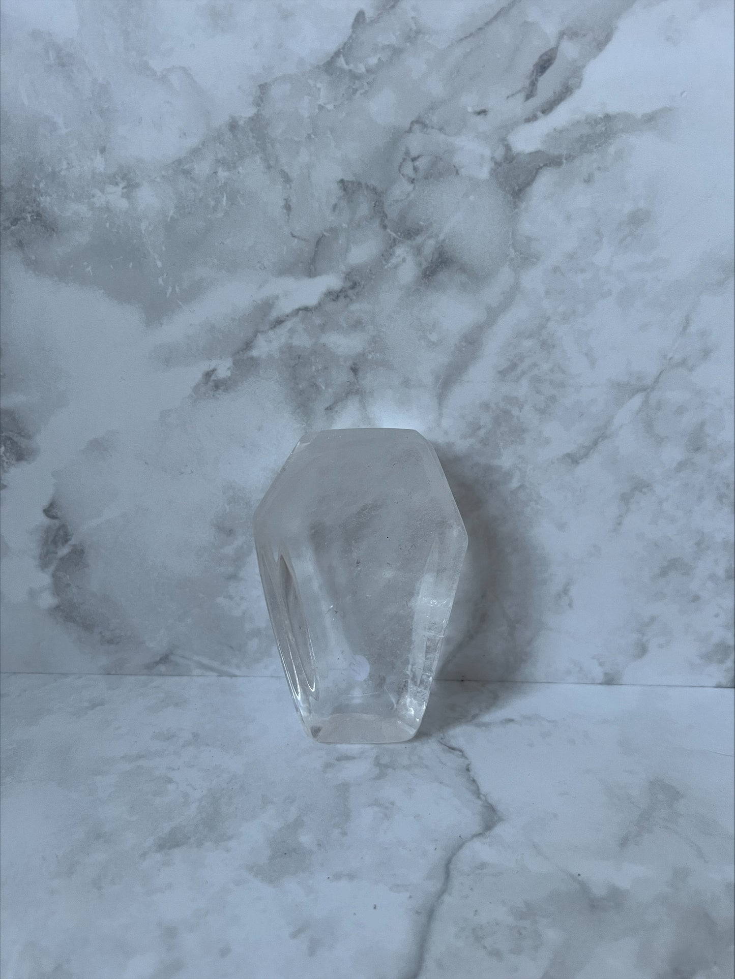 Brazilian Clear Quartz Coffin Bowl