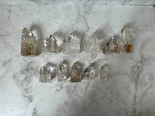 Brazilian Manifestation Quartz Points