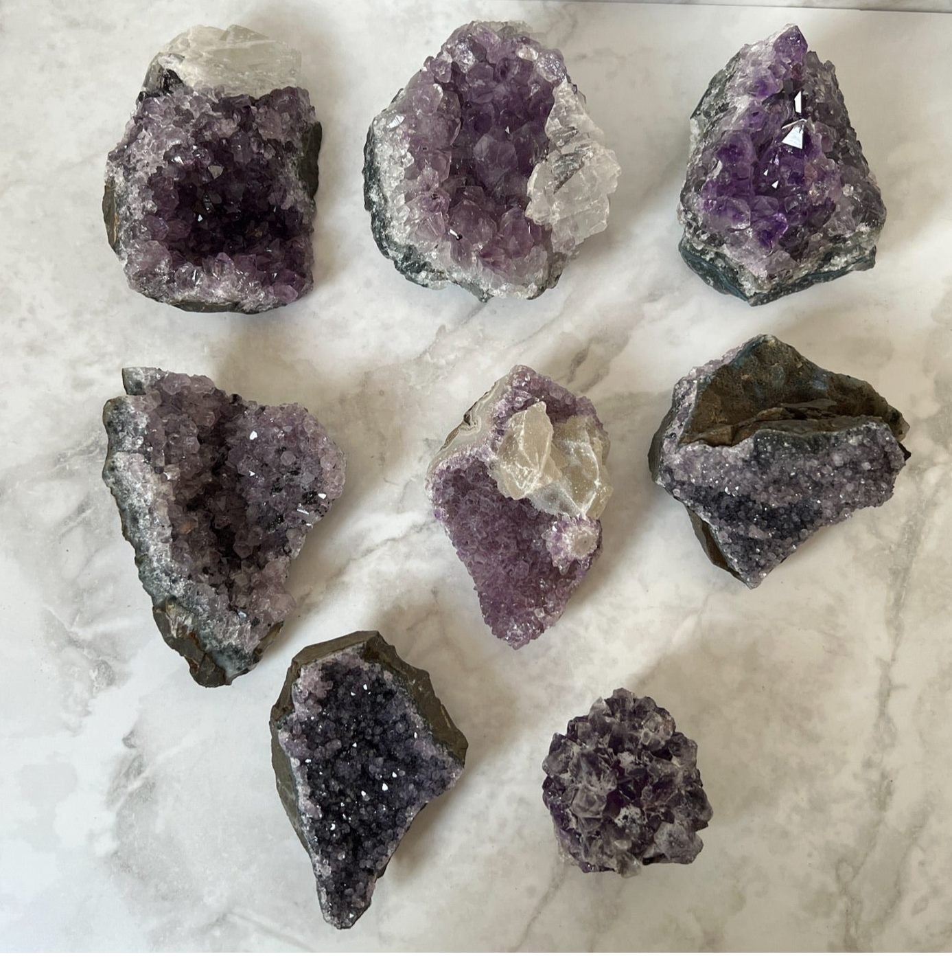 Uruguayan Amethyst Clusters